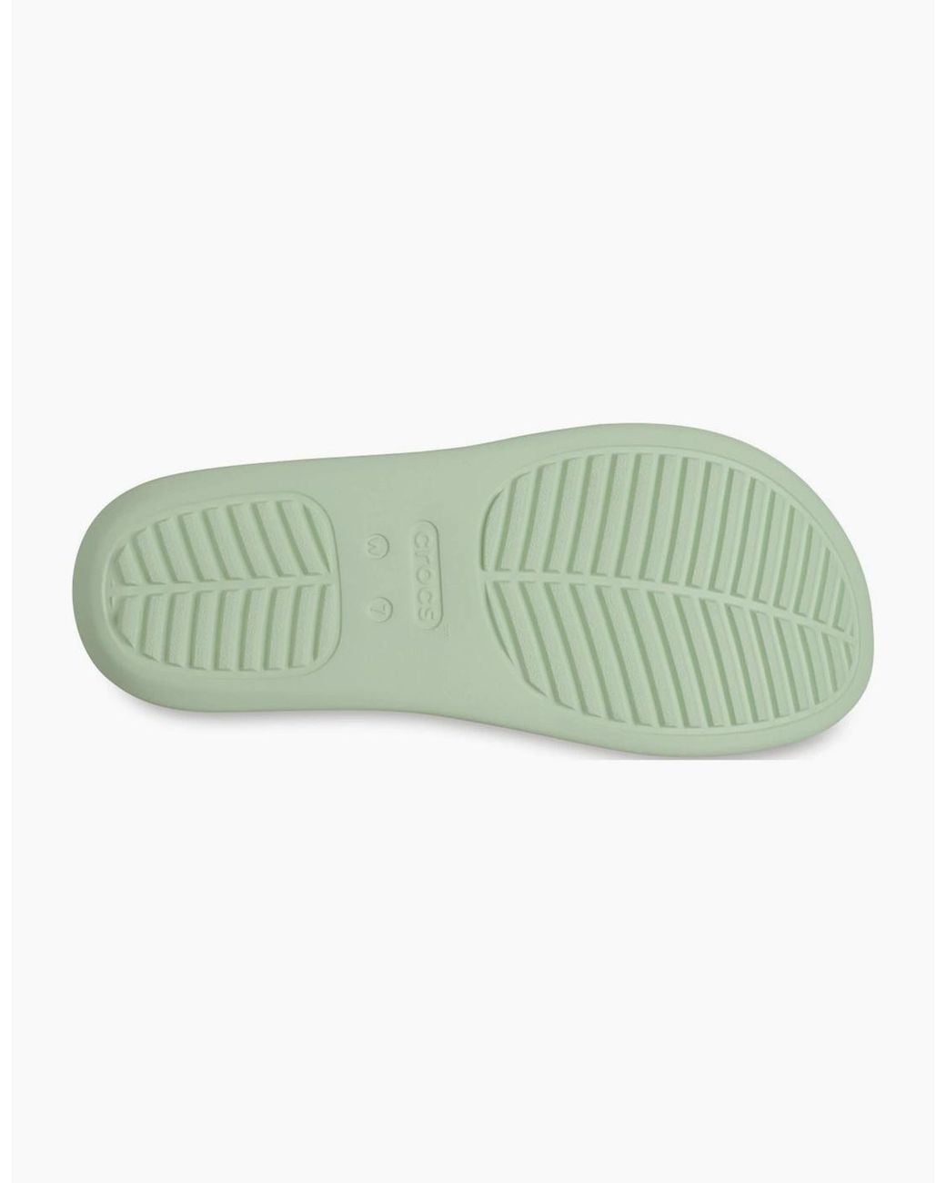 CROCSTM Green Getaway Platform Toe Loop Sandals
