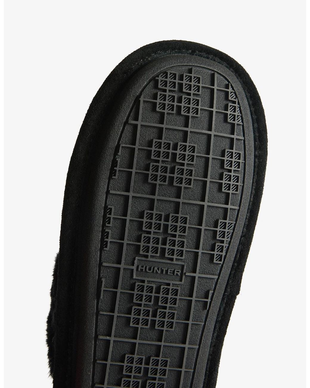Hunter Black Mule Slipper