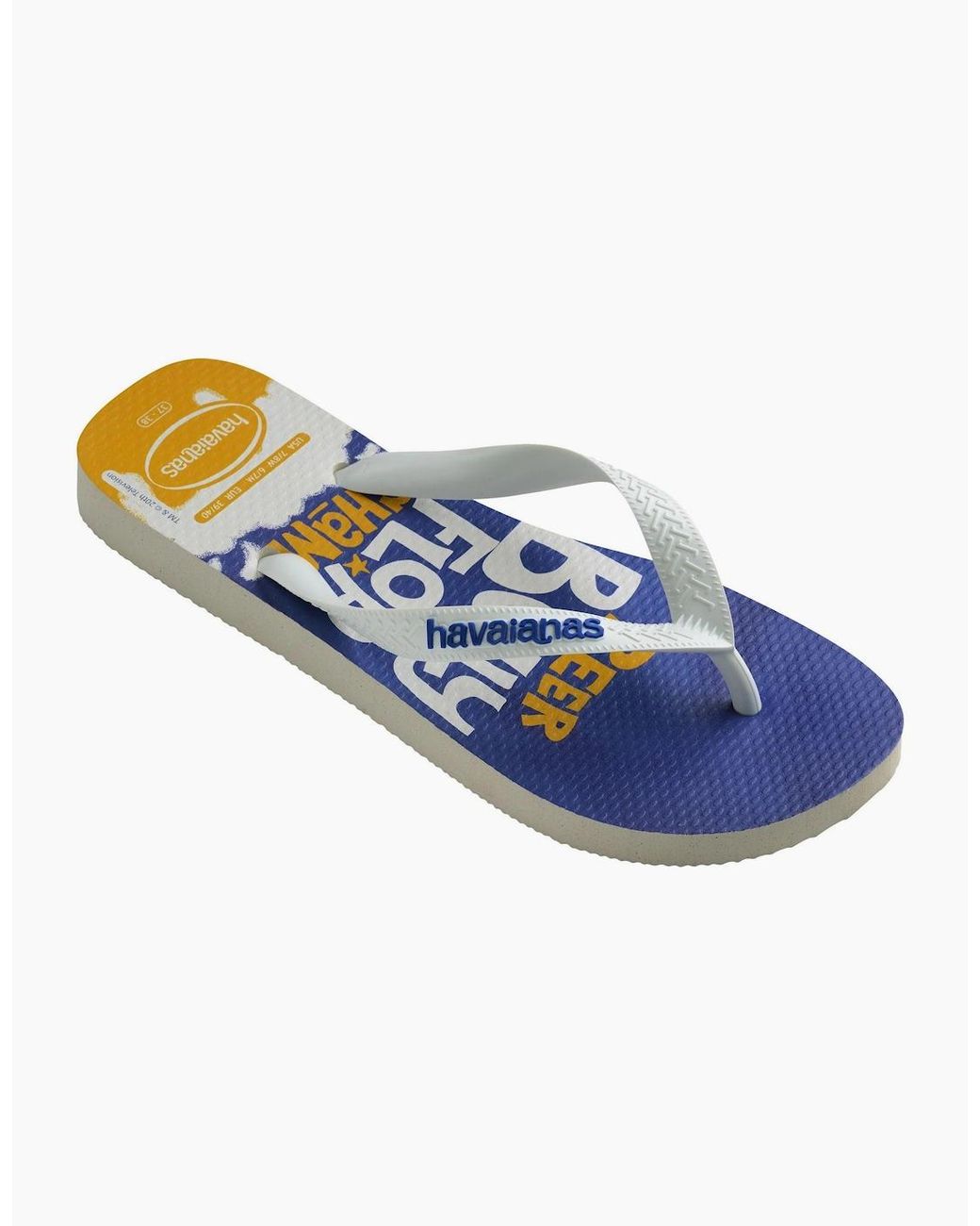 Havaianas Blue Simpson Cartoon Print Flip Flop Sandals