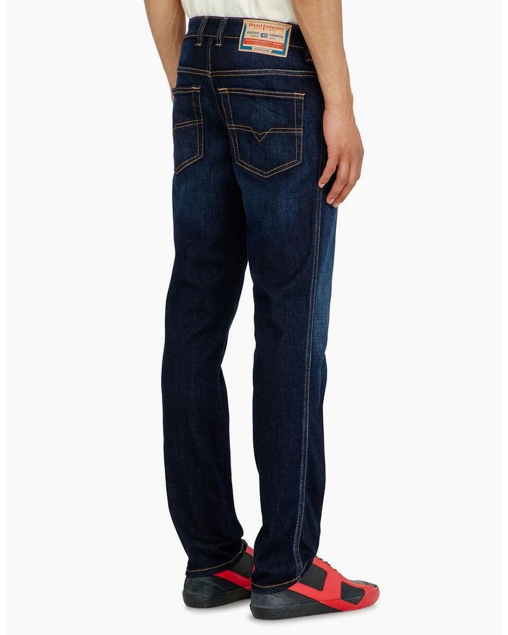 DIESEL Blue 1993 D-Vyl Slim Straight Jeans for men