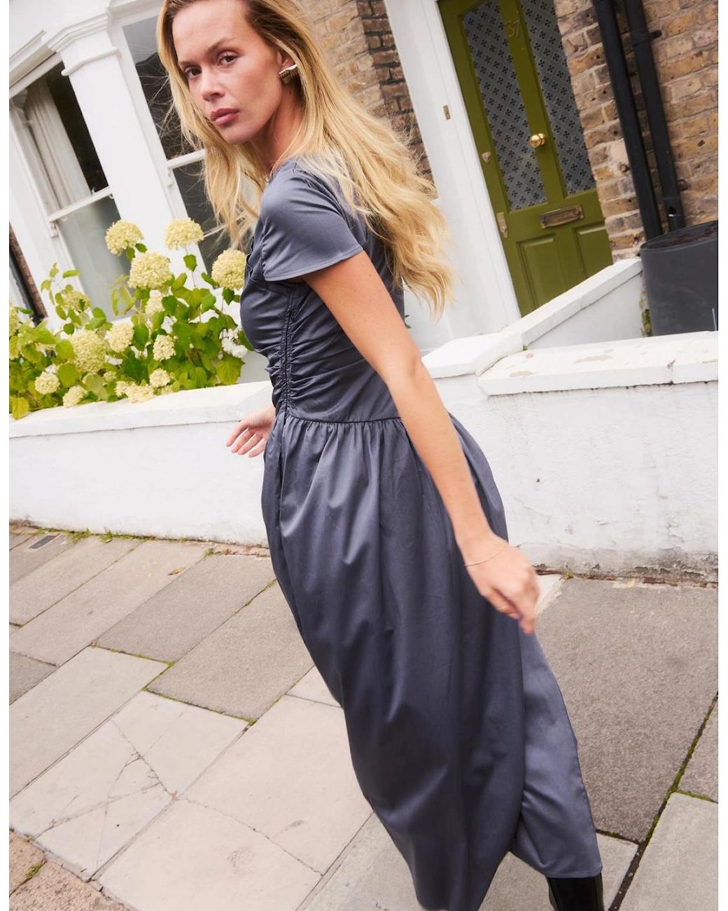 No Emotions UK Purple The Jeanne Dress