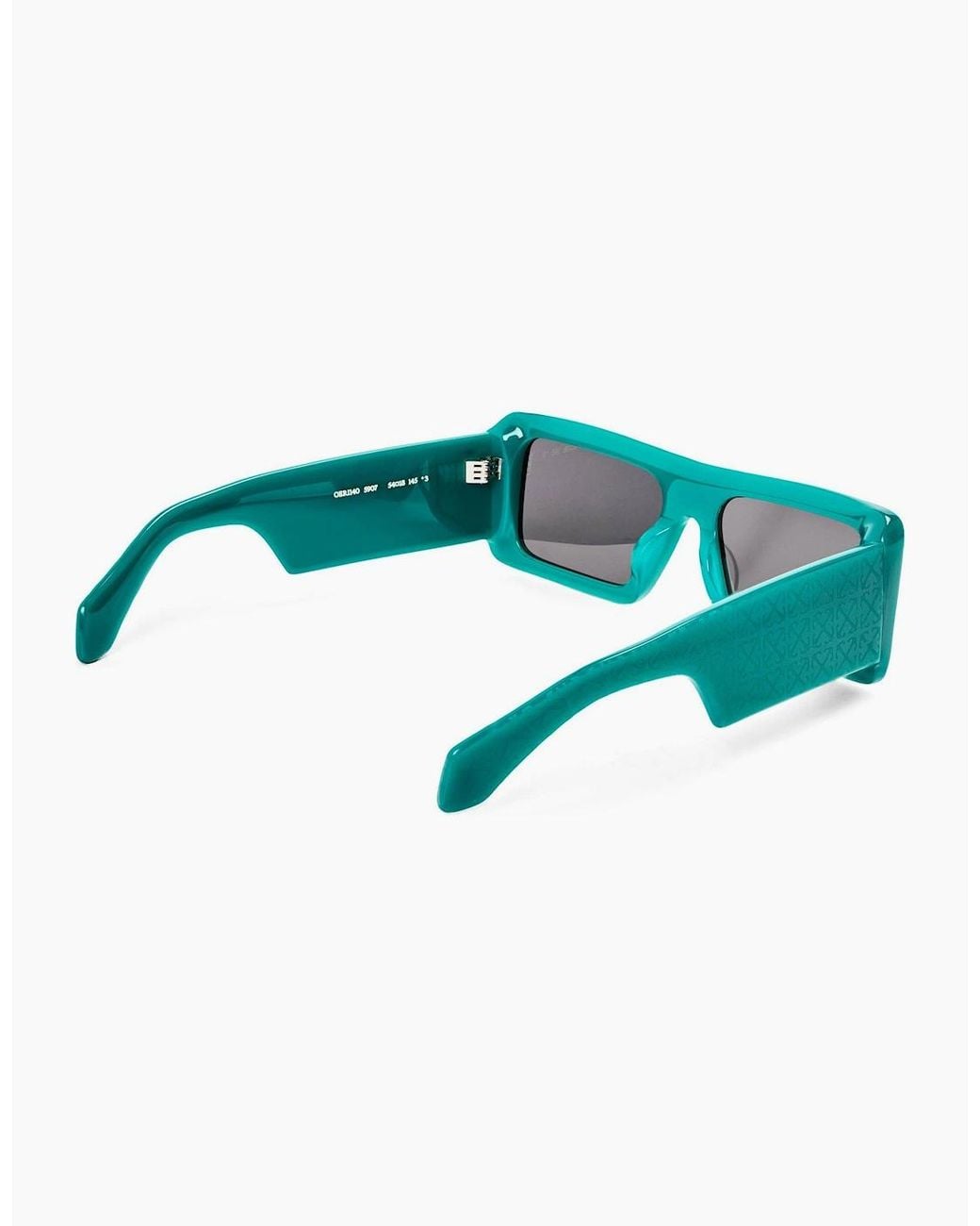 Off-White c/o Virgil Abloh Blue Off Troy Sunglasses for men