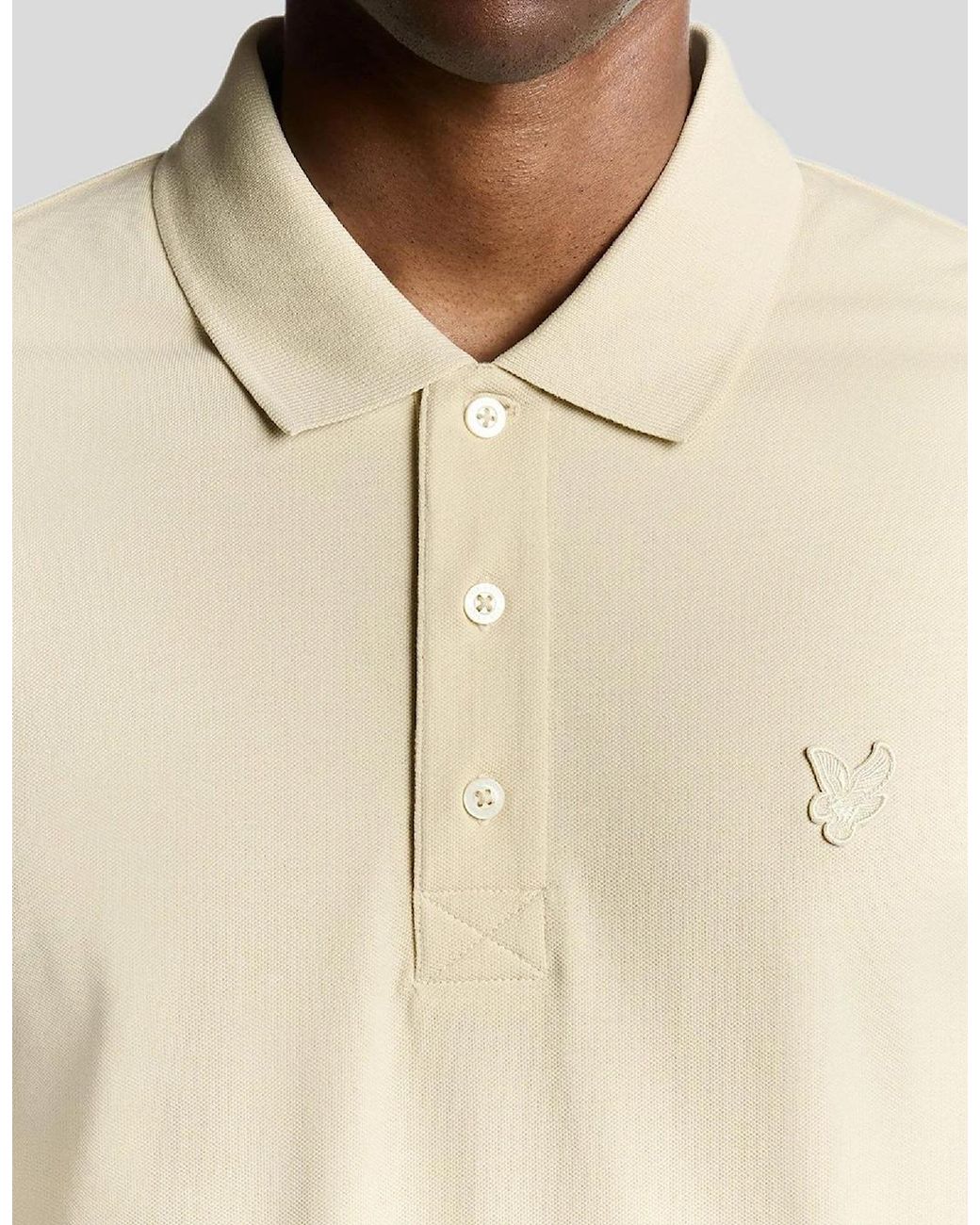 Lyle & Scott Natural Polo Shirt for men