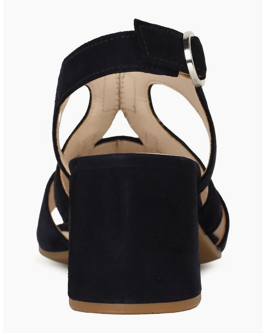 Gabor Black Adventure Heeled Sandal
