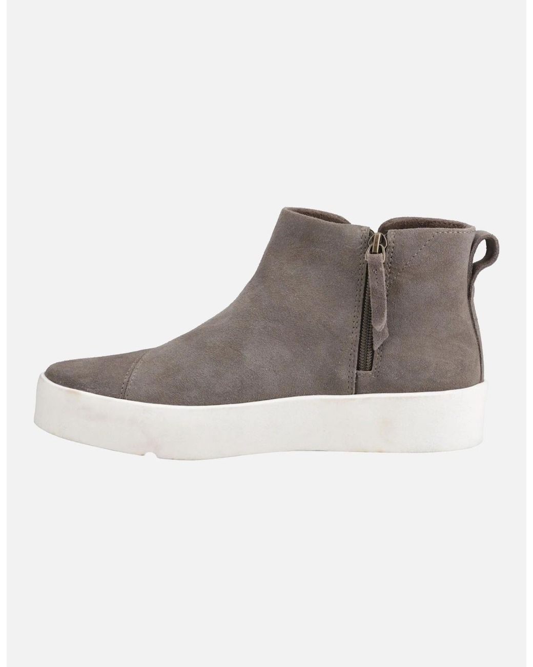 TOMS Gray Verona Mid Ankle Boots