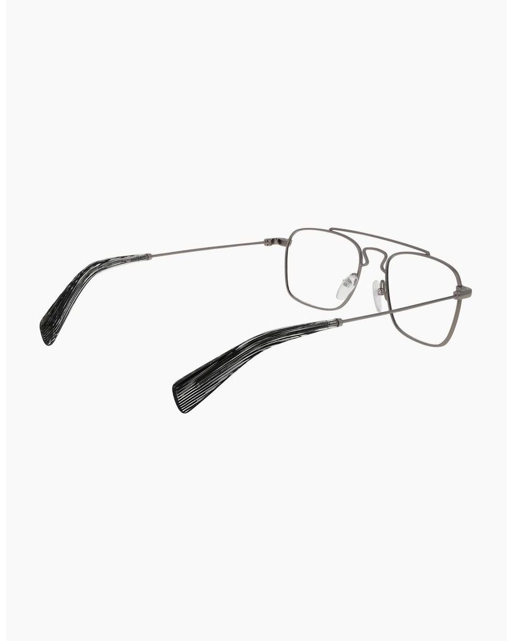 Yohji Yamamoto Metallic Optical Frame Yy3005 903 51 for men