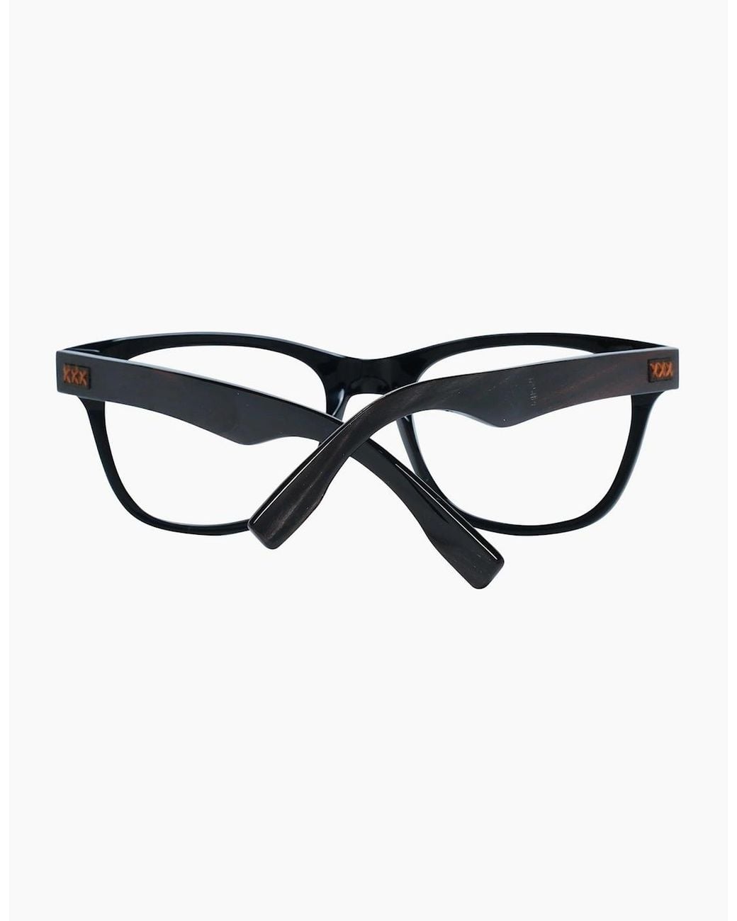 Zegna Black Optical Frame Zc5001 001 52 for men