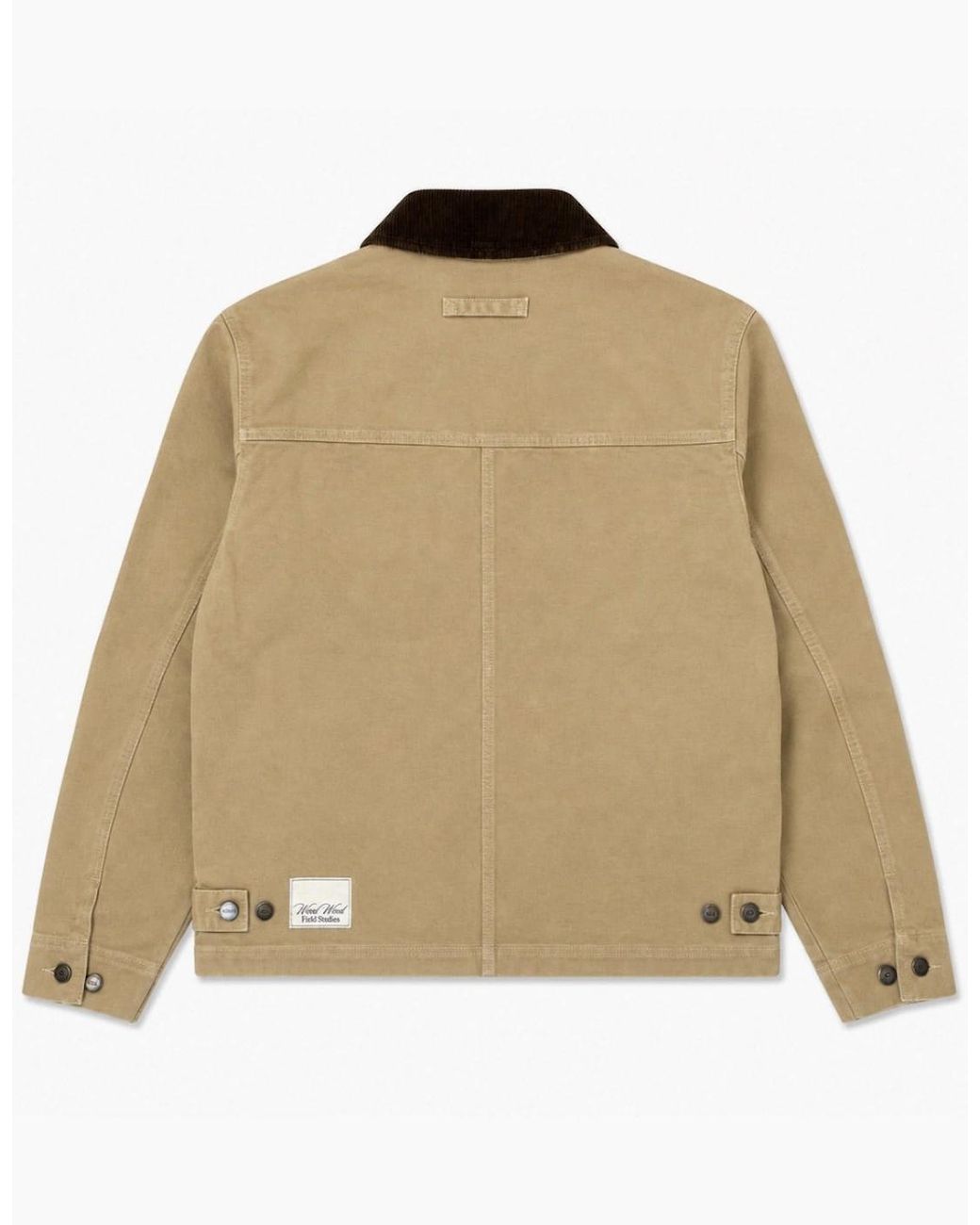 WOOD WOOD Natural Ww Bo Overland Trek Jacket for men