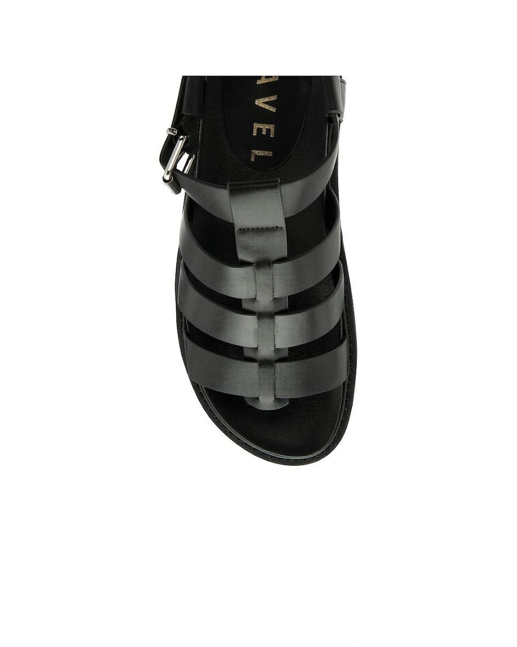 Ravel Black Oakley Gladiator Sandals