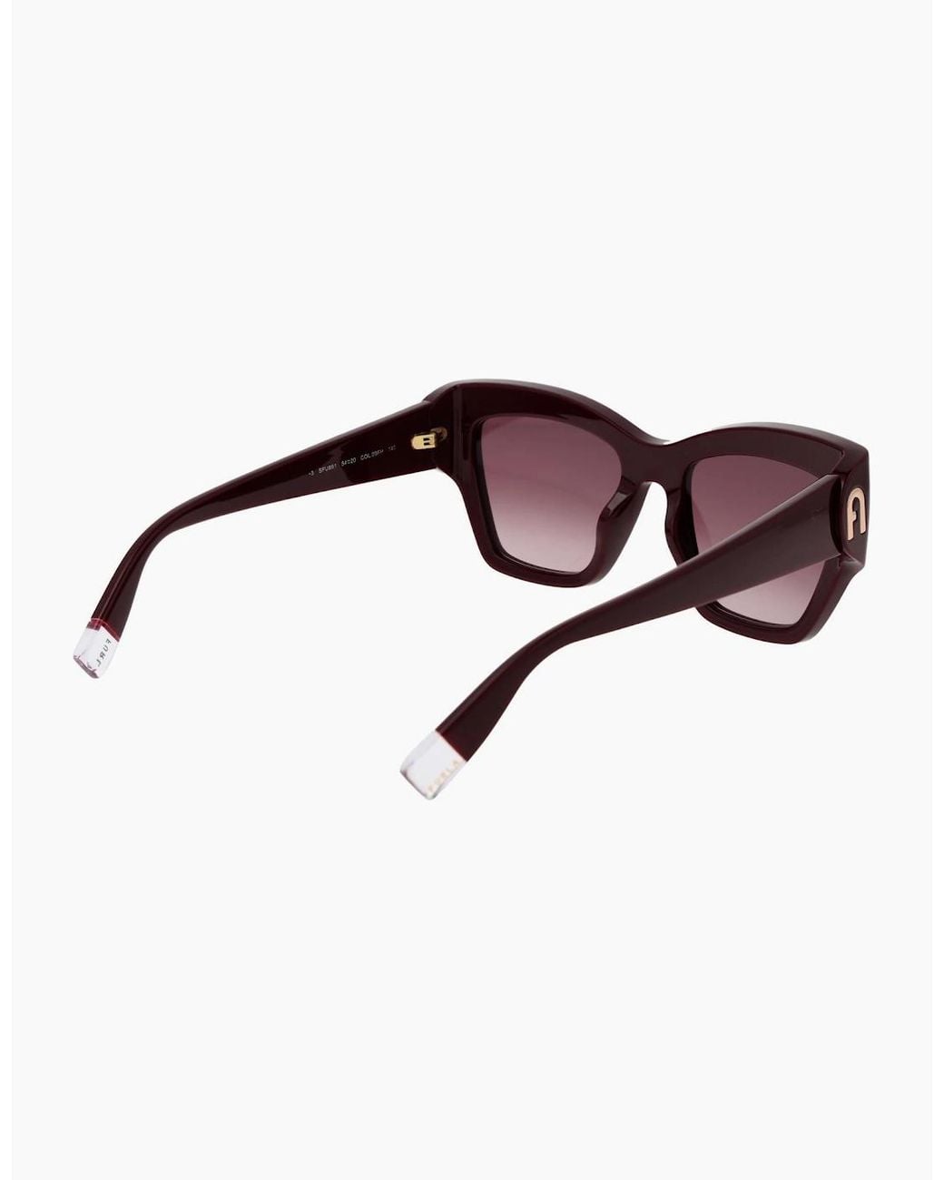 Furla Purple Sunglasses Sfu891 09Fh 54