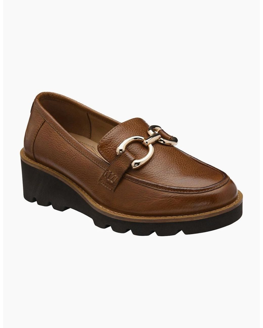 Lotus Brown Maren Loafers