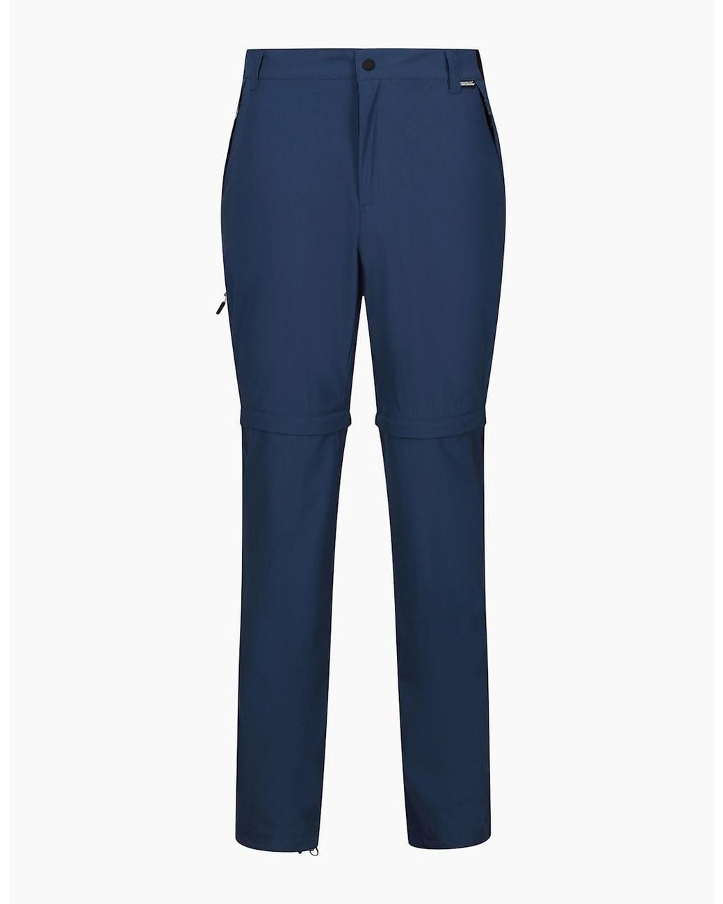 Regatta Blue Travel Light Zip-Off Trousers for men