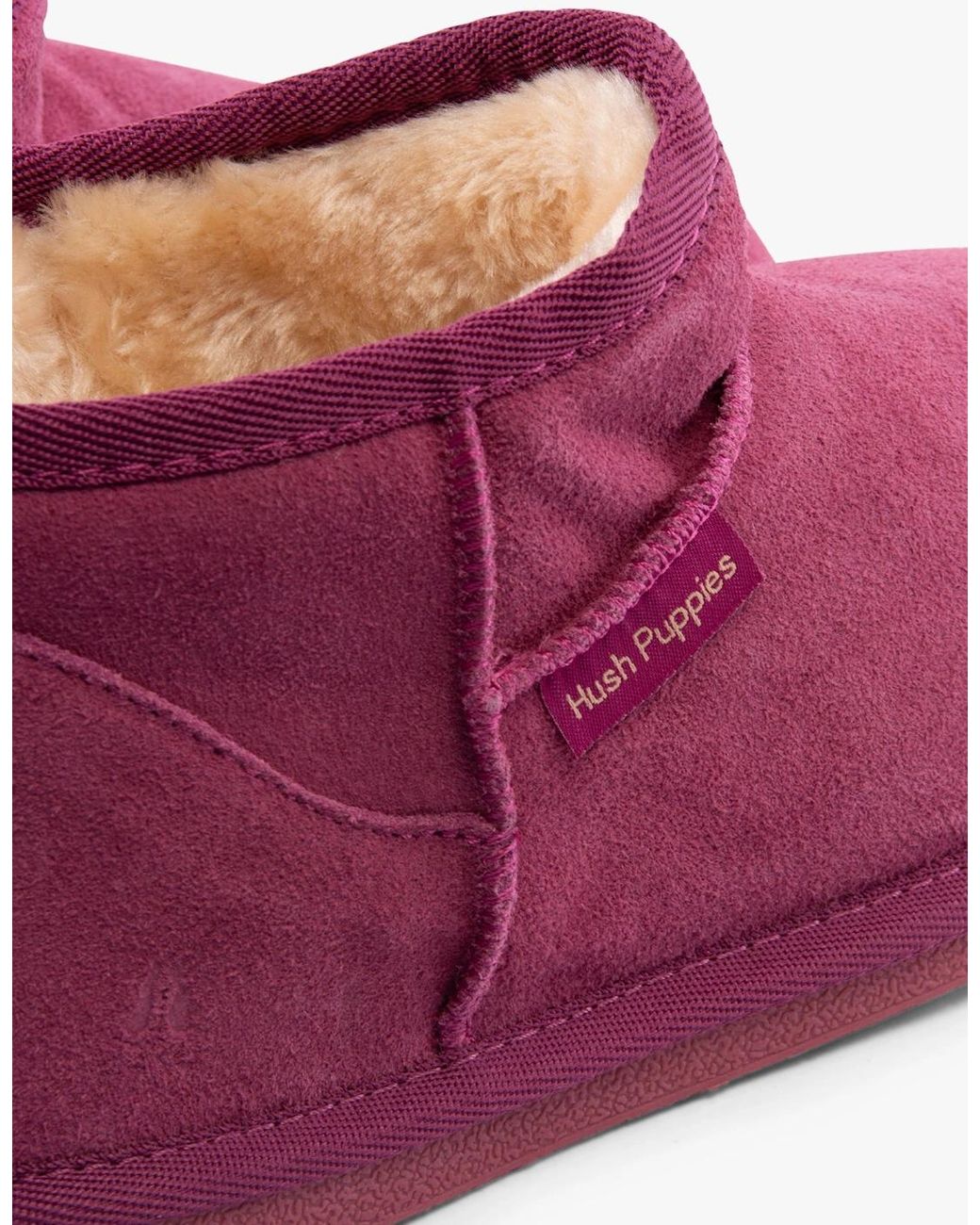 Hush Puppies Purple Ashanti Slippers