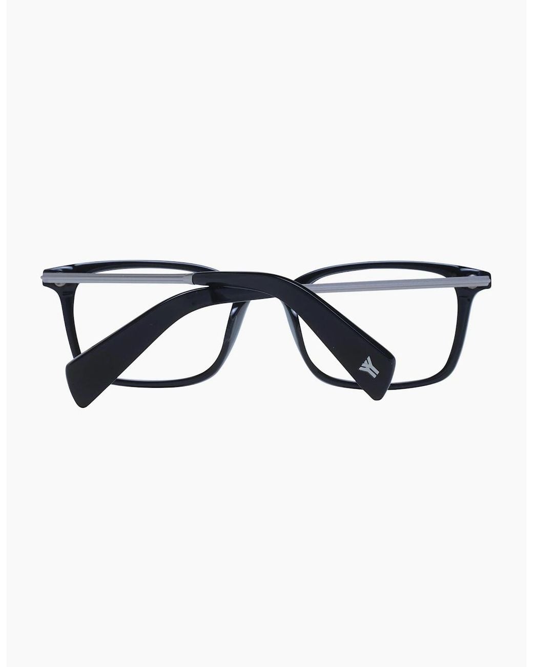 Yohji Yamamoto Black Optical Frame Yy1007 019 51 for men