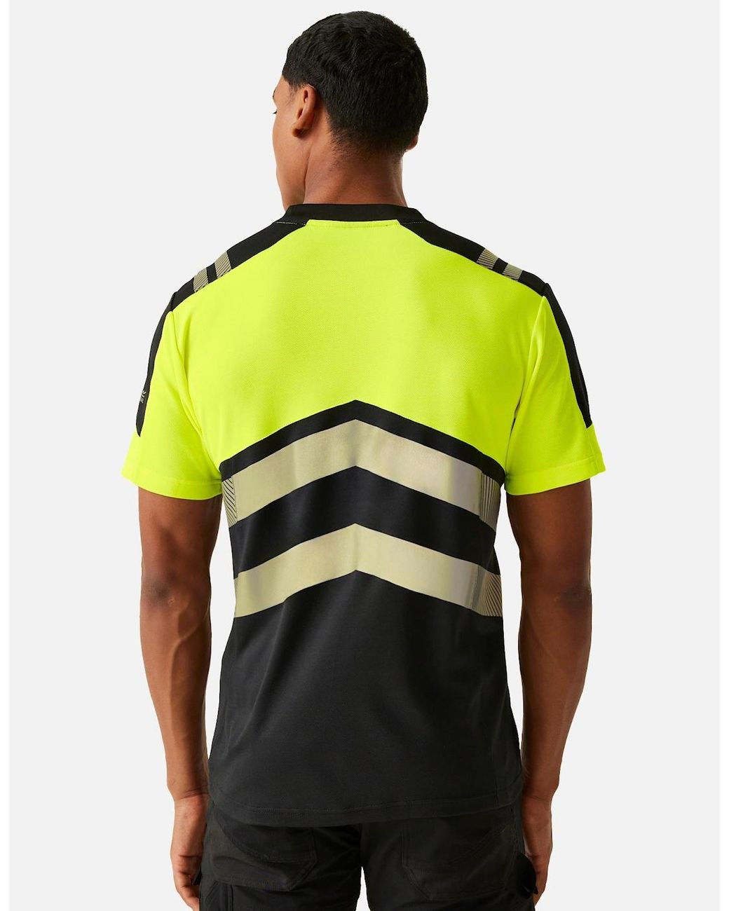 Regatta Yellow X-Pro Class 1 High-Vis T-Shirt for men