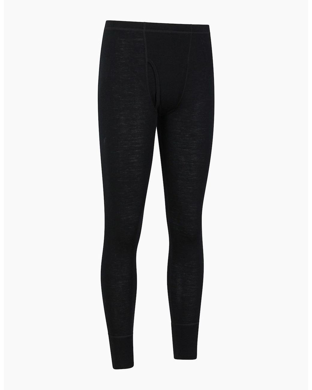 Mountain Warehouse Black Merino Ii Thermal Bottoms for men