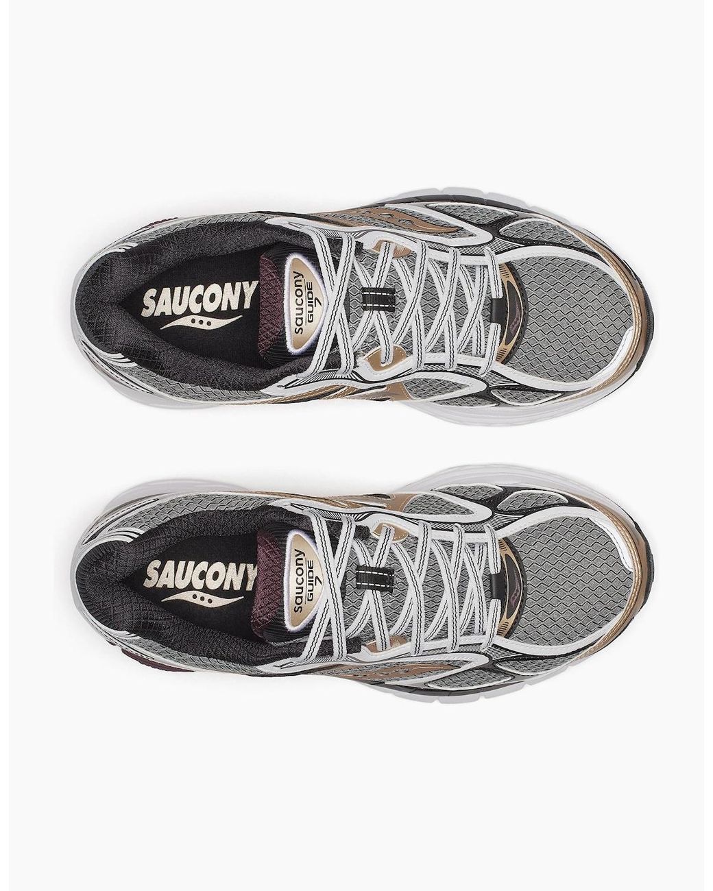 Saucony White Progrid Guide 7 for men