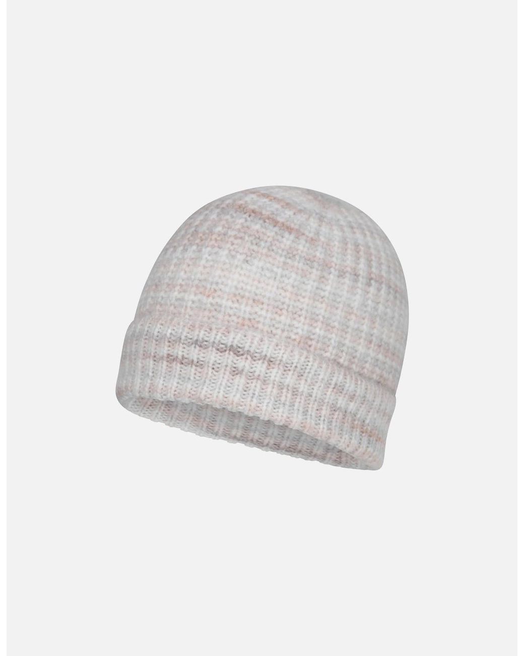 Mountain Warehouse Gray Ladies Space Dye Faux Fur Lined Beanie