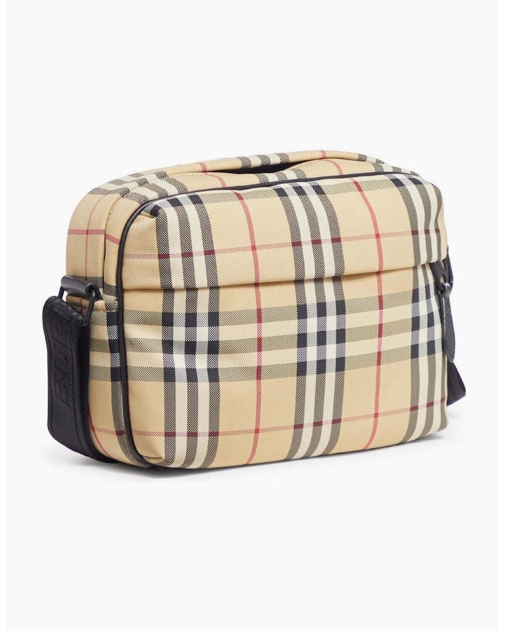 Burberry Multicolor Paddy Check Crossbody Bag for men