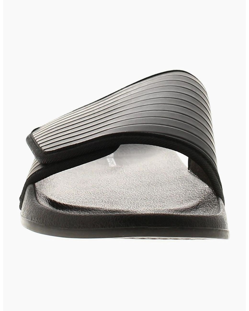 Rockstorm Black Flip Flops Sliders Grade Touch Fastening Uk Size for men