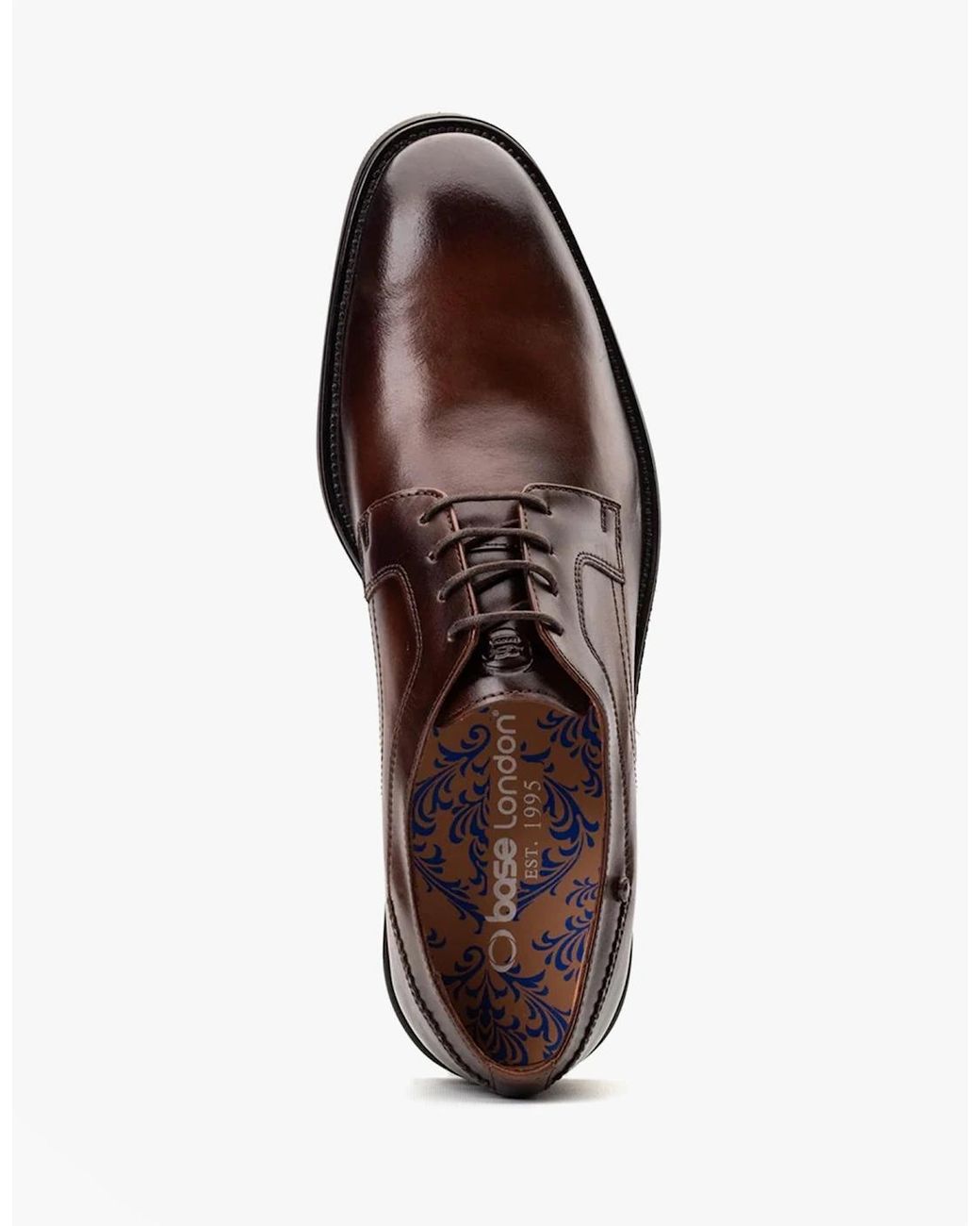 Base London Brown London Sleeve Shoes for men