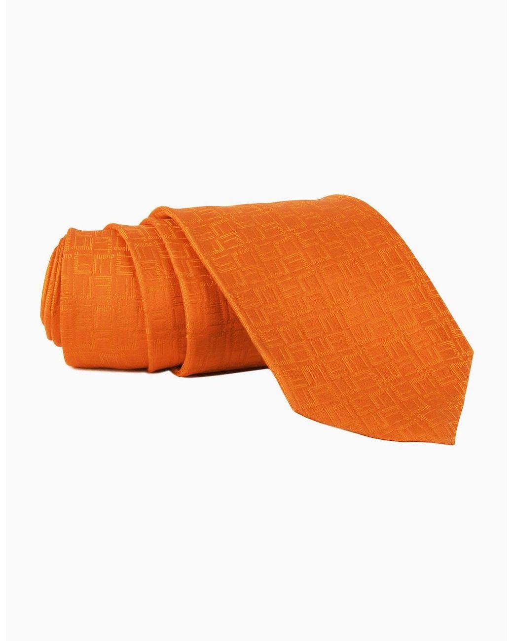 Dunhill Orange Tie for men