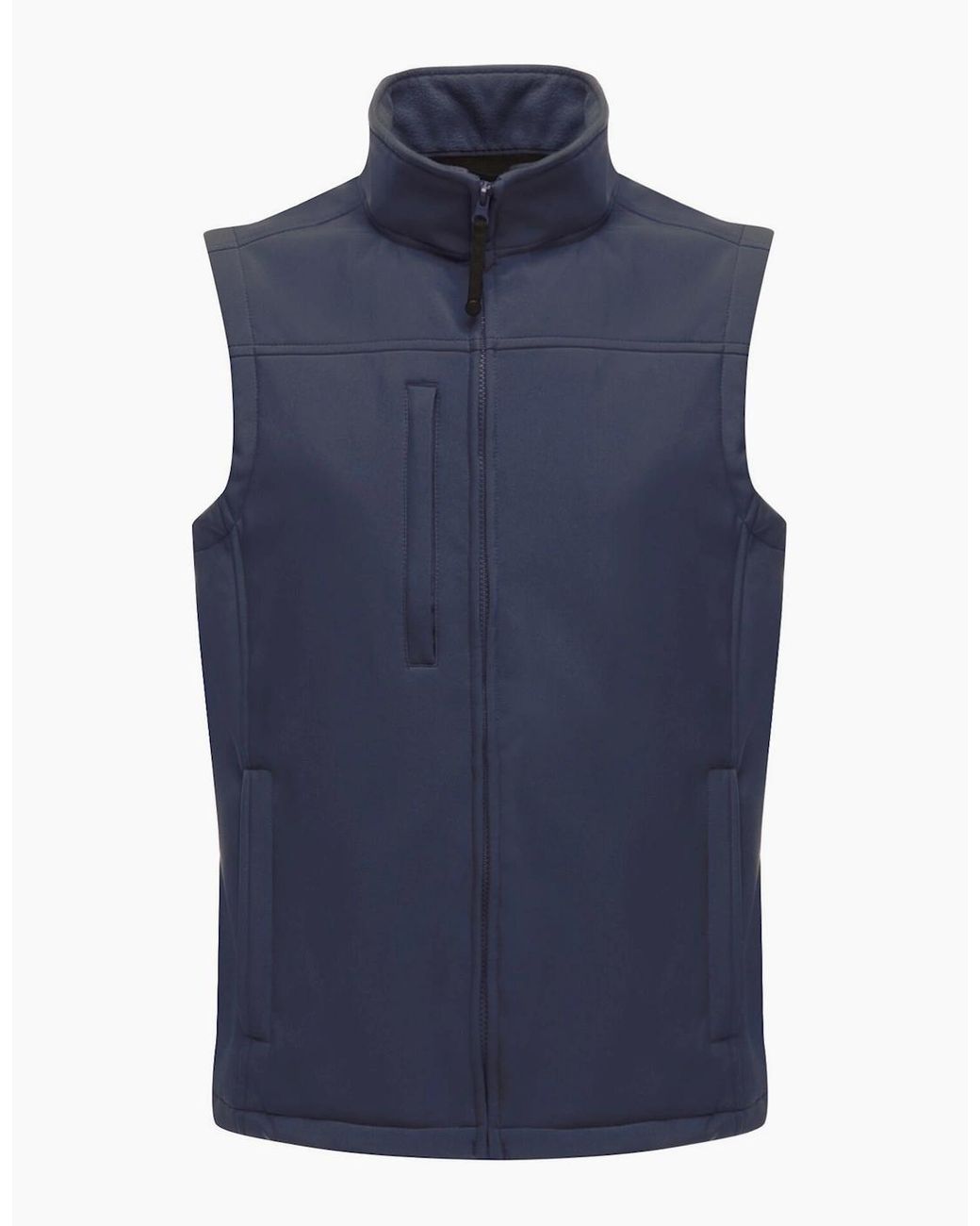 Regatta Blue Flux Softshell Bodywarmer Sleeveless Jacket (Water Repellent & Wind Resistant) for men