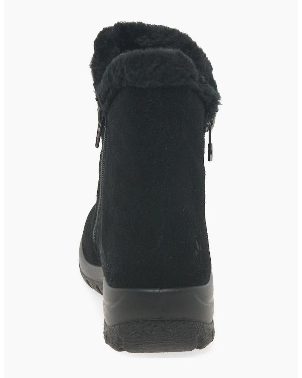 Rieker Black Everest Ankle Boots