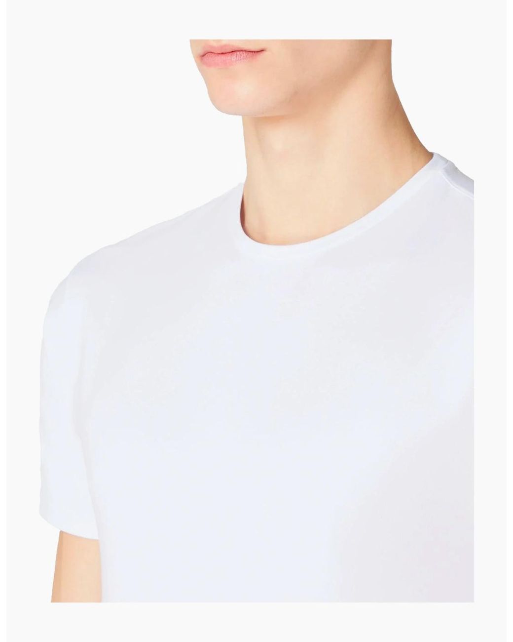 Remus Uomo White Premium Quality Crew Neck T-Shirt for men