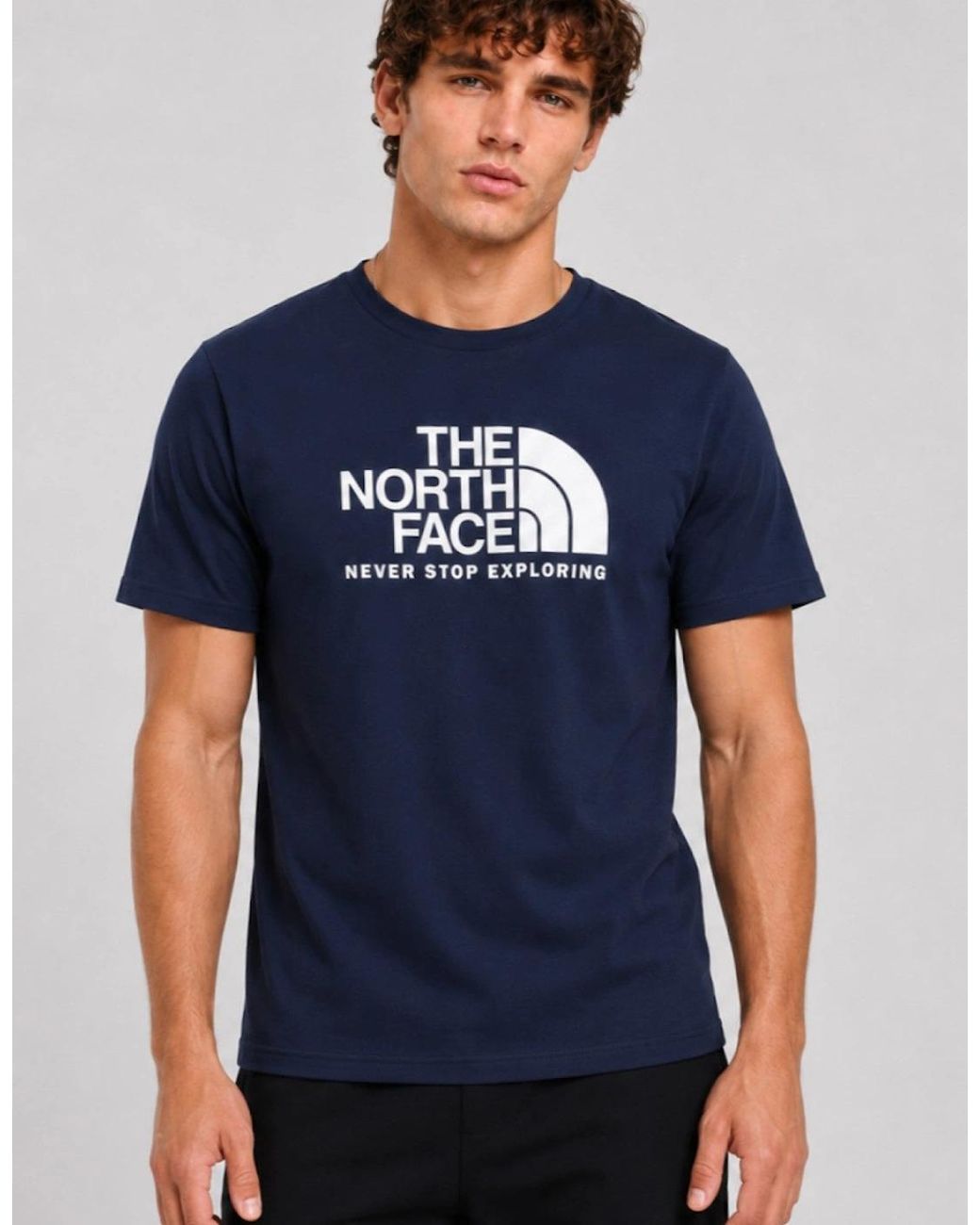 The North Face Blue M New Peak Ss T-Shirt for men