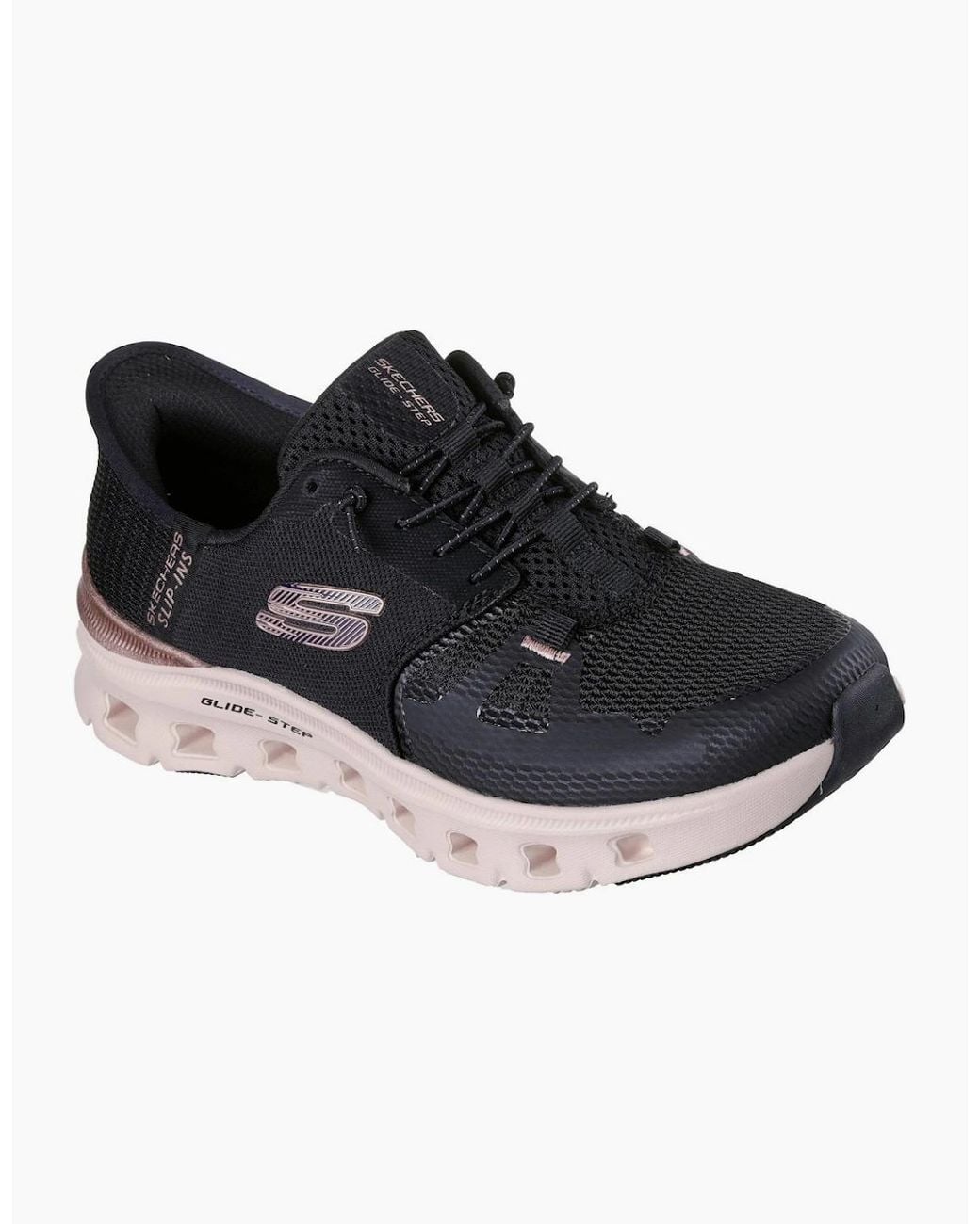 Skechers Black Glide-Step Pro Radiant Stride Trainers