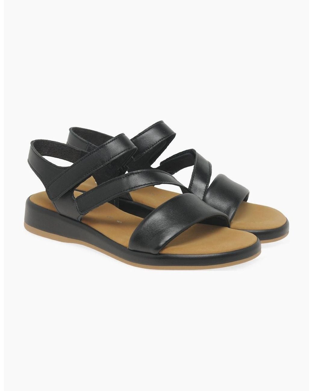 Gabor Black Oporto Sandals