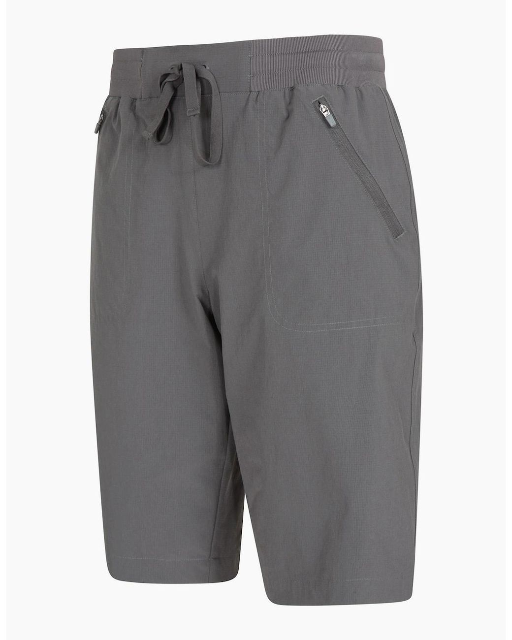 Mountain Warehouse Gray Ladies Explorer Long Shorts