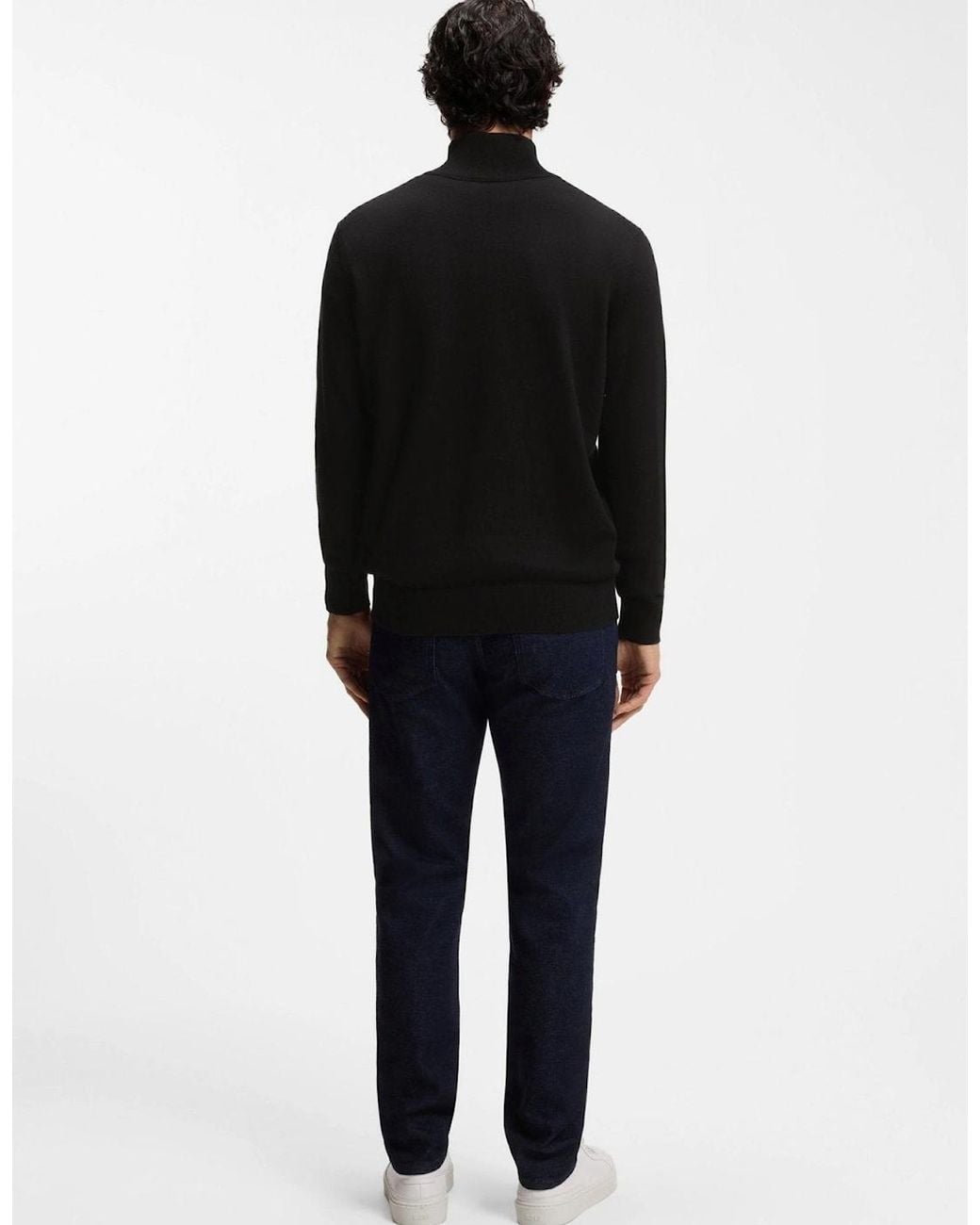 Boss Black Boss Kanobix Zip Neck Jumper