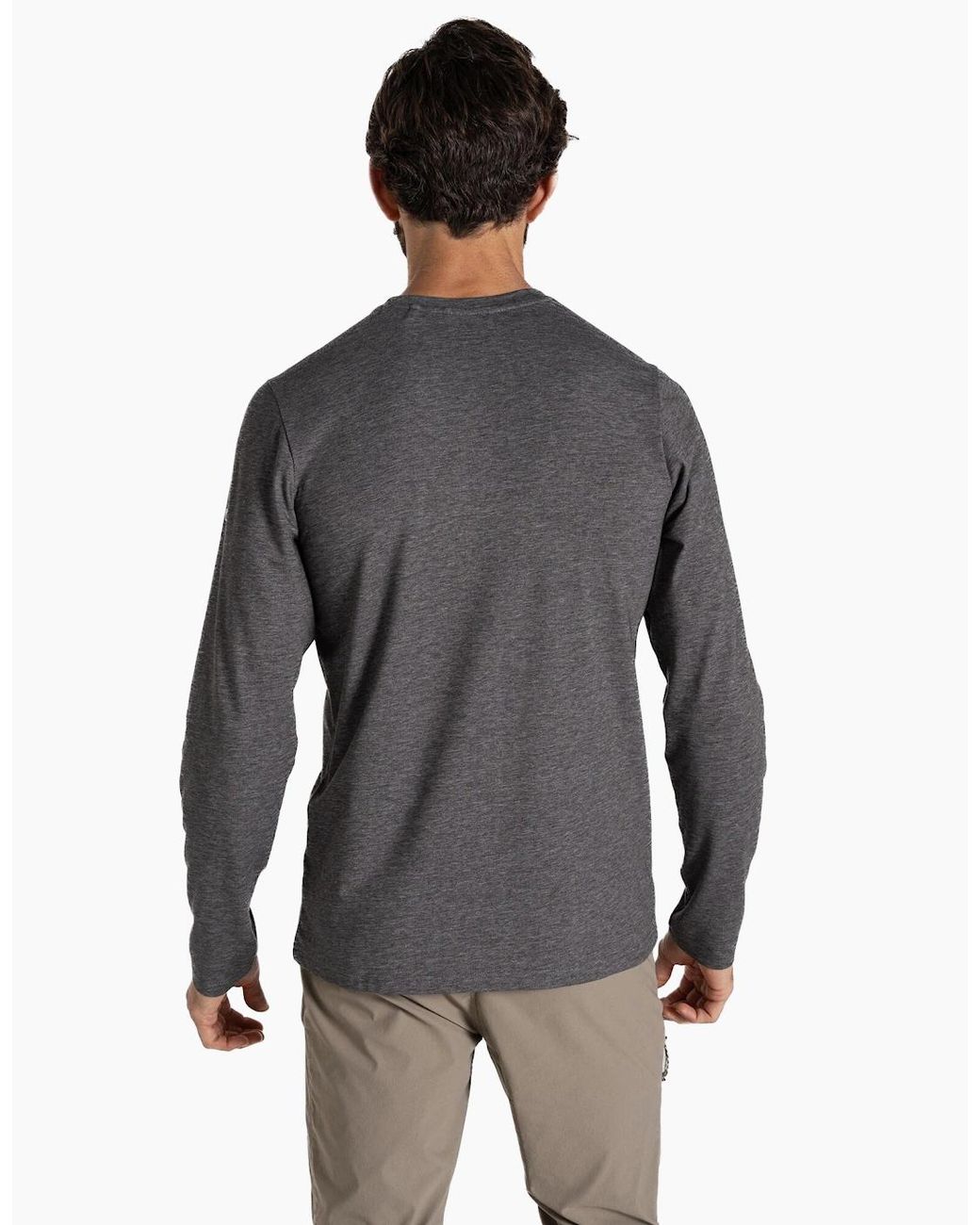 Craghoppers Blue Abel Nosilife Long-Sleeved T-Shirt for men