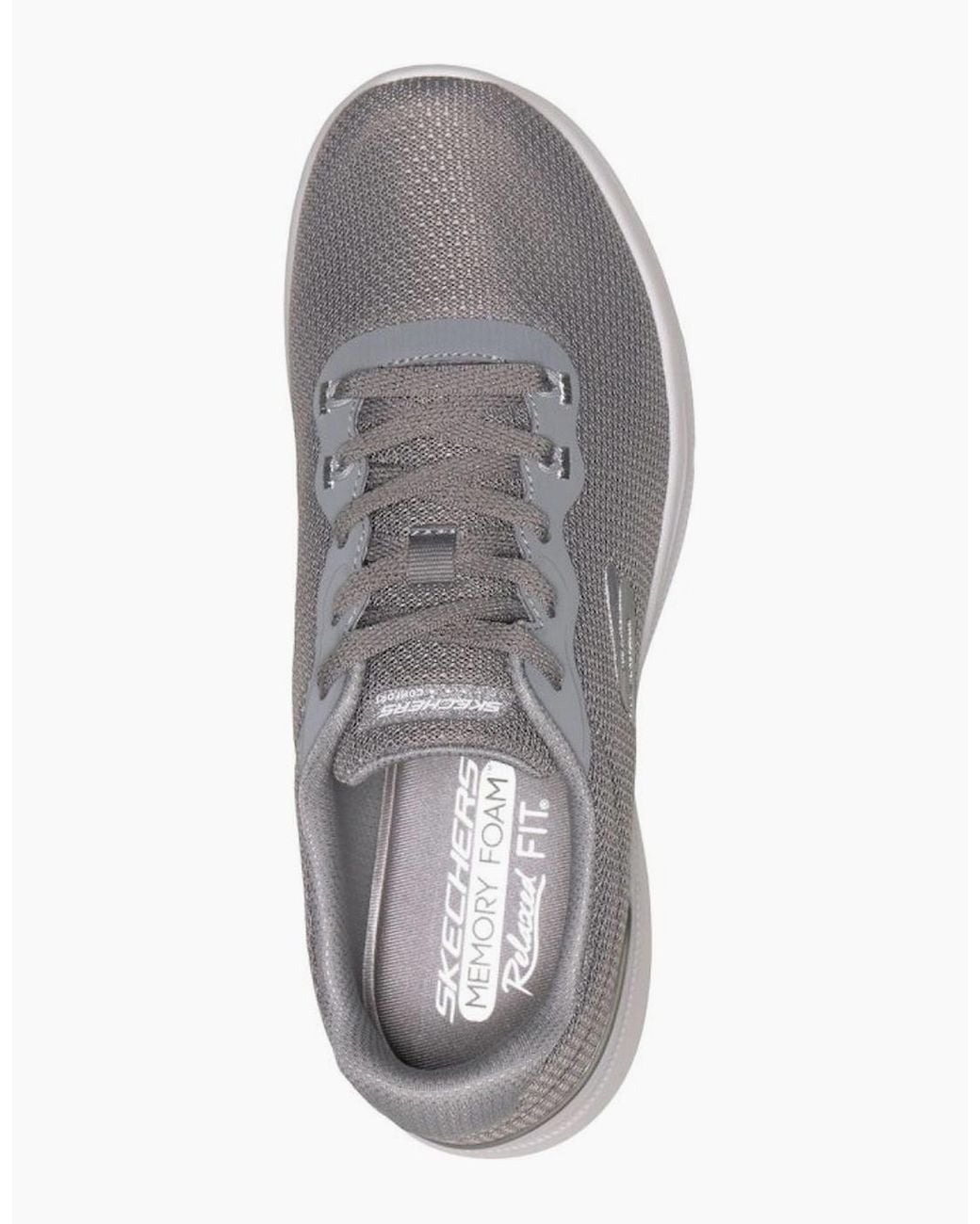 Skechers Gray Dynamight 3.0 Radiant Hour Trainers