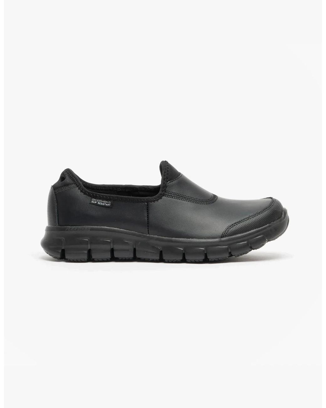 Skechers Black 76536Ec Sure Track Sr Low Top Shoes
