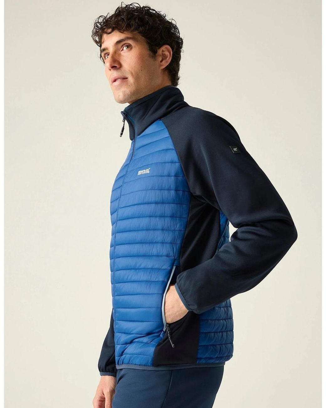 Regatta Blue Clumber Hybrid Jacket for men
