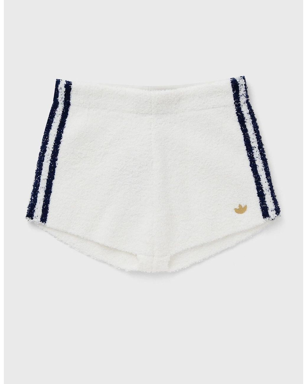 Adidas White Originals Premium Knit Shorts