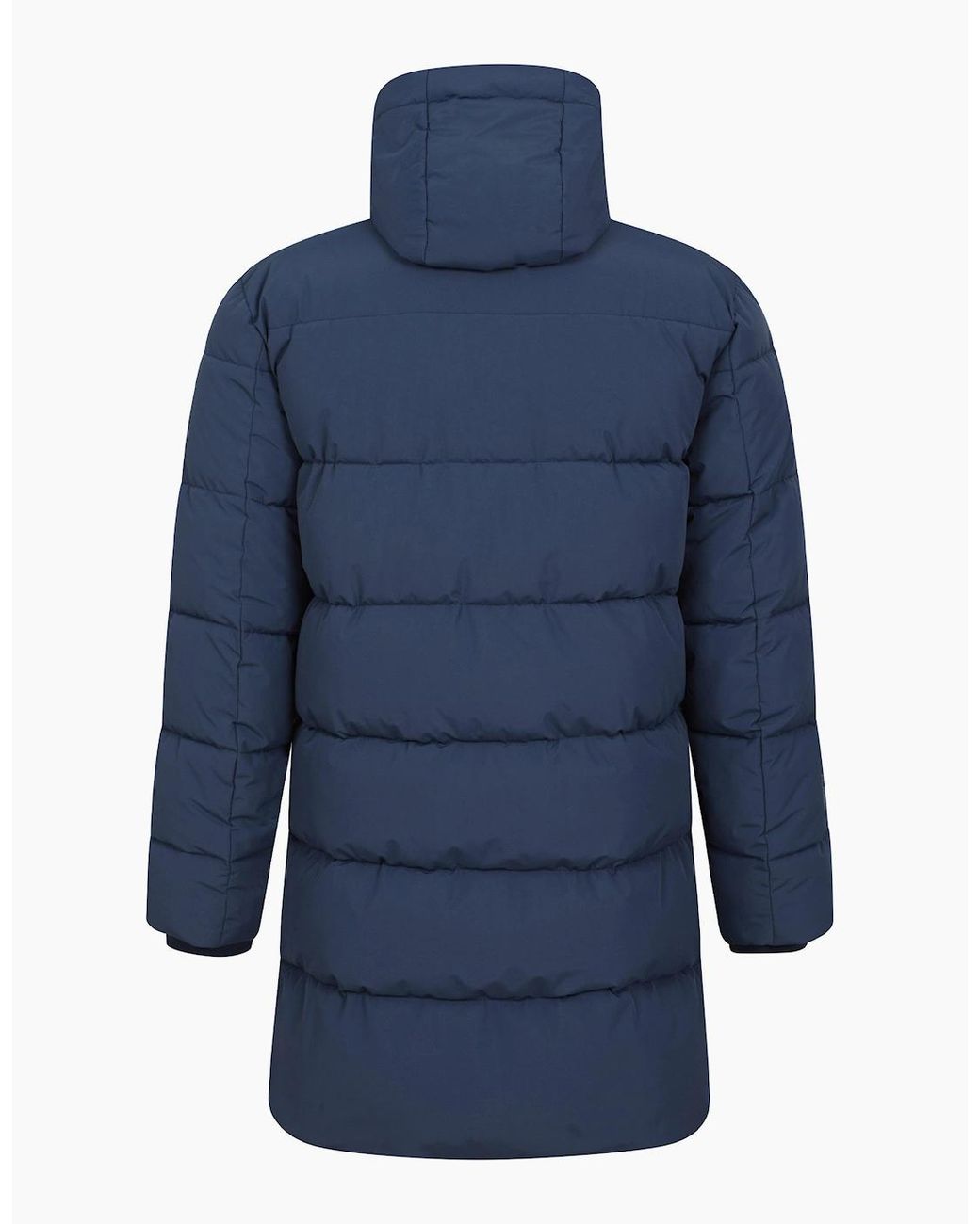 Mountain Warehouse Blue Vortex Longline Padded Jacket for men
