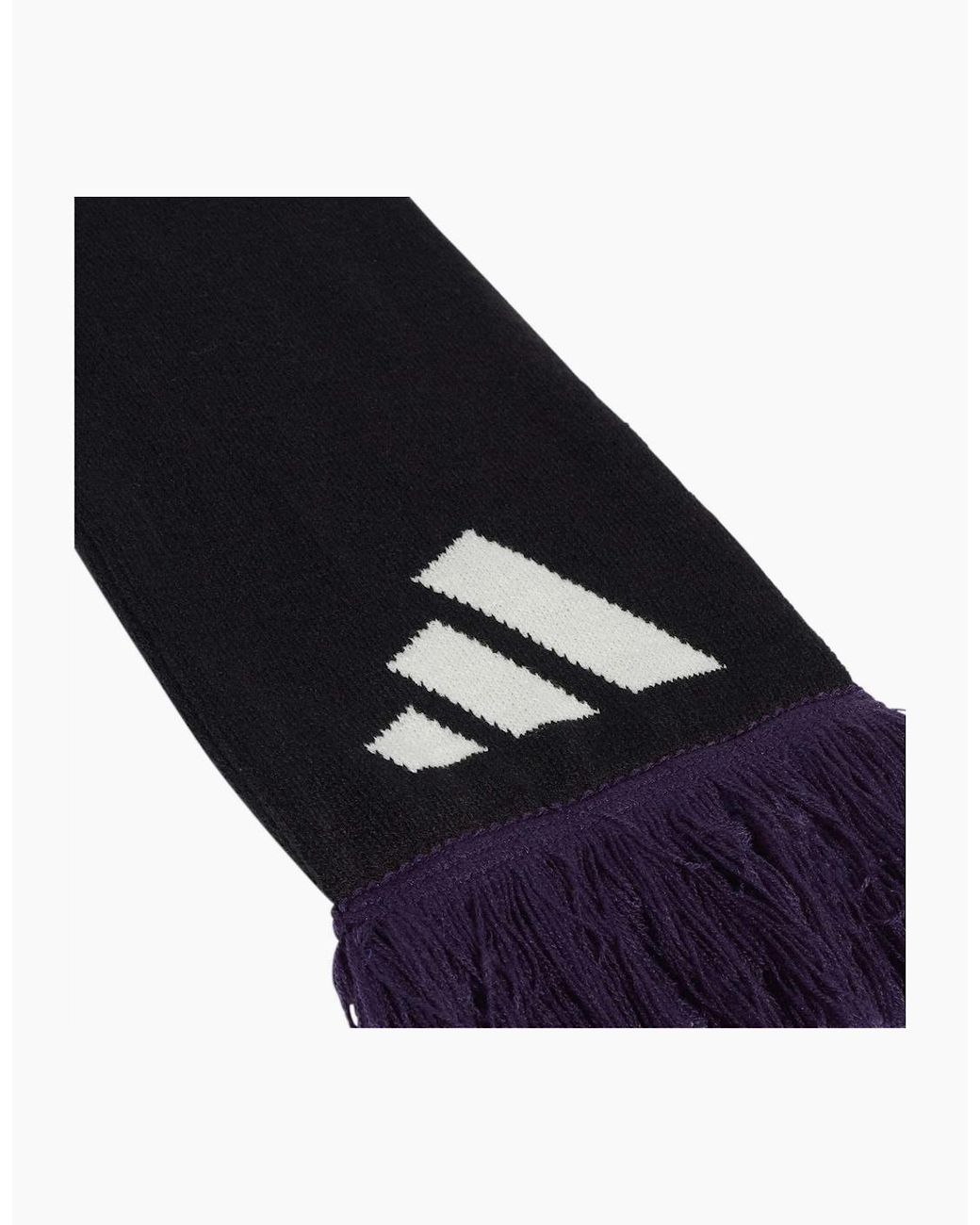 Adidas Blue Striped Midweight Scarf for men