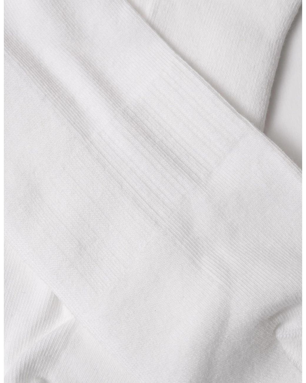 Boss White Hugo Iconic 3-Pack Quarter Length Combed Cotton Socks Nos for men