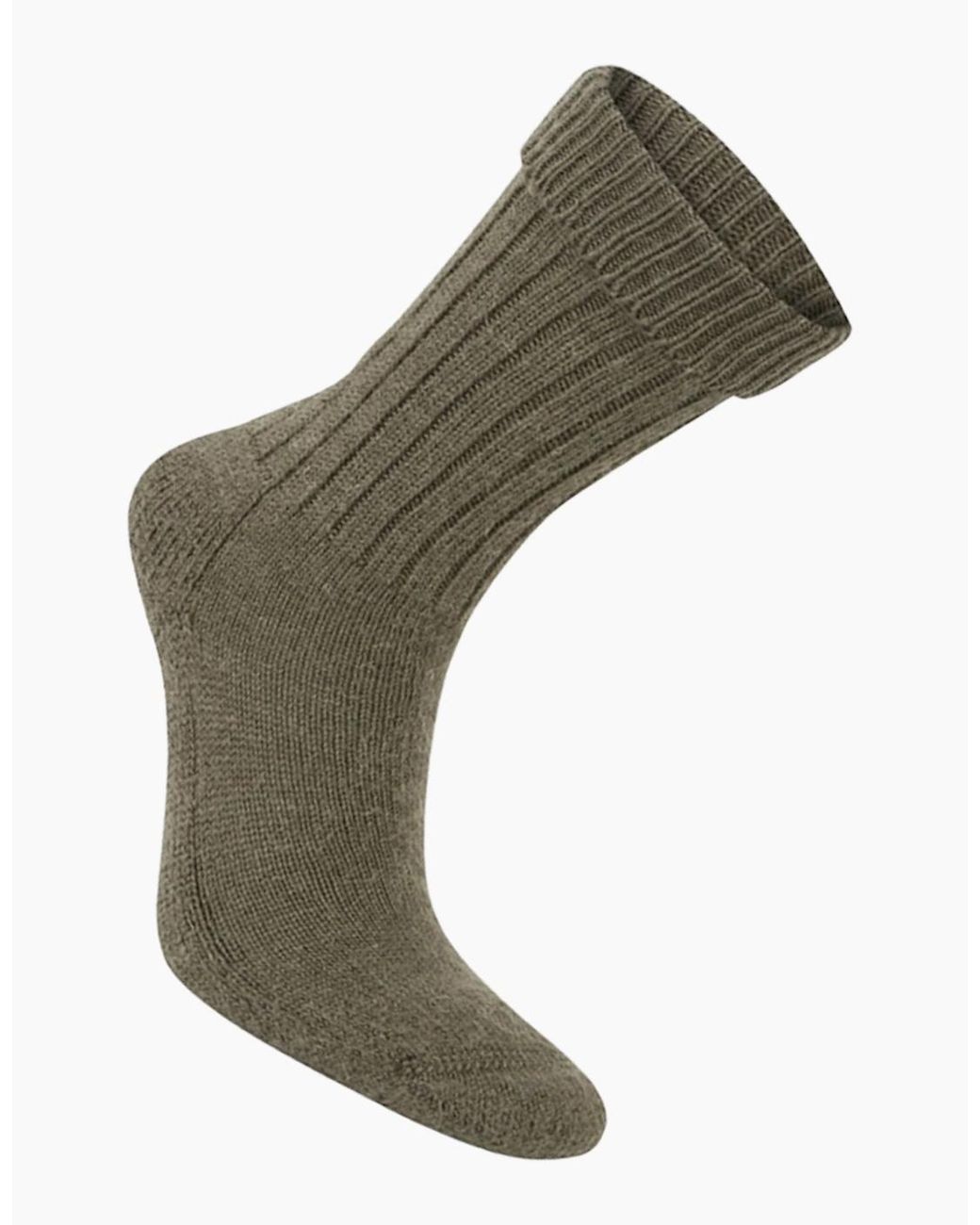 Craghoppers Green Adult Hiker Wool Boot Socks