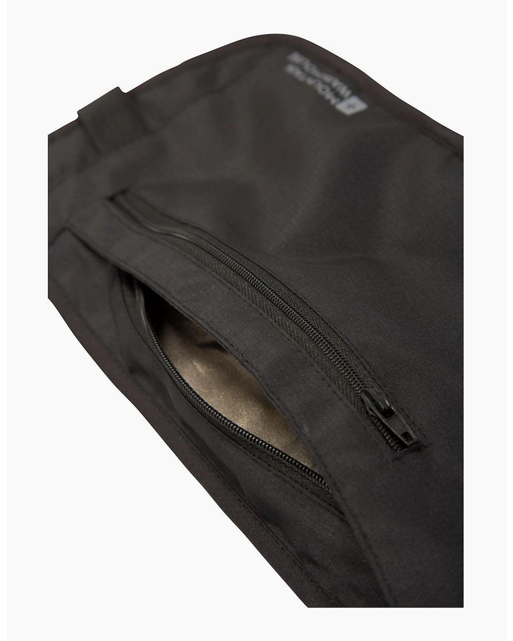 Mountain Warehouse Black Rfid Blocking Waist Bag