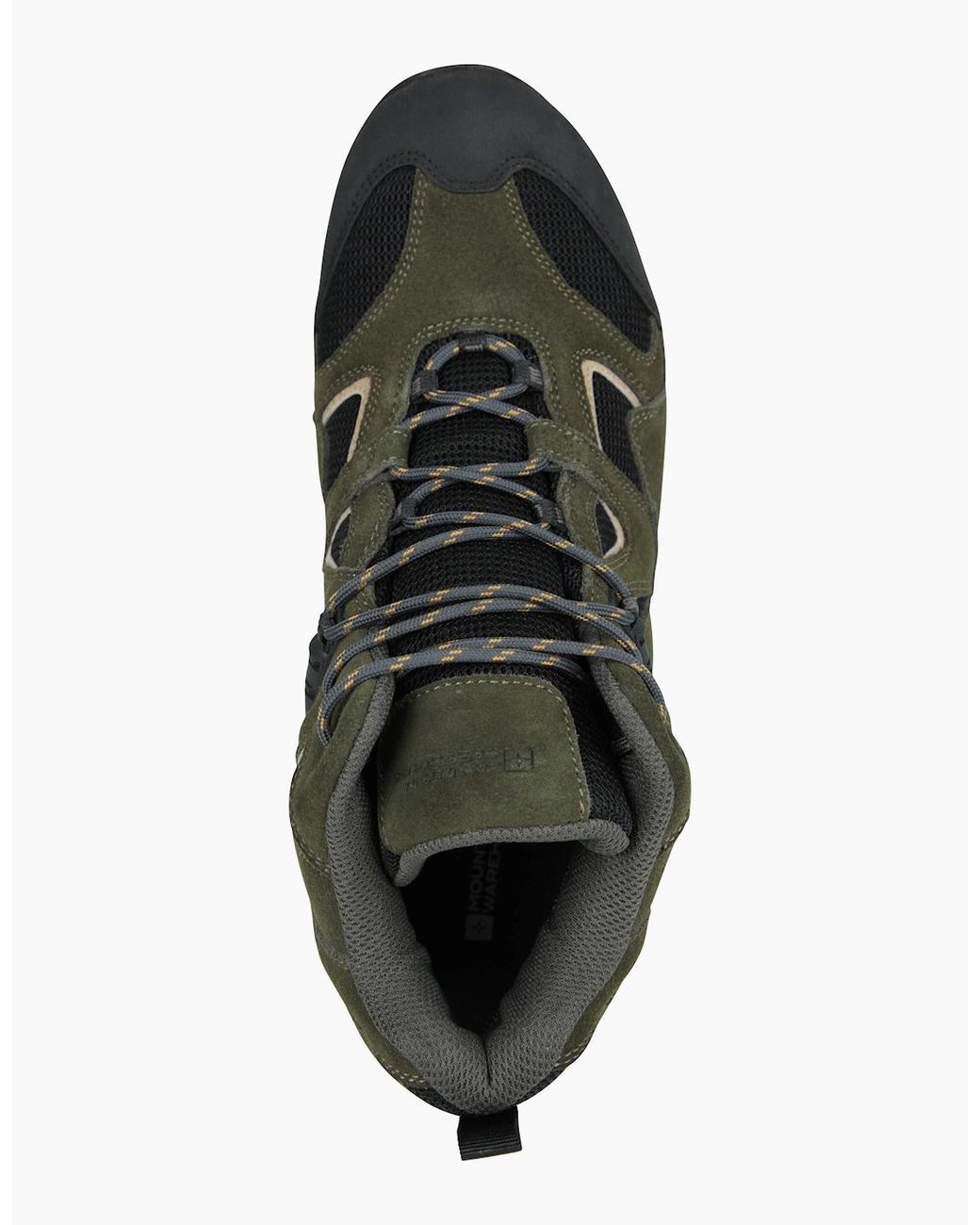Mountain Warehouse Black Curlew Waterproof Low Profile Walking Boots for men