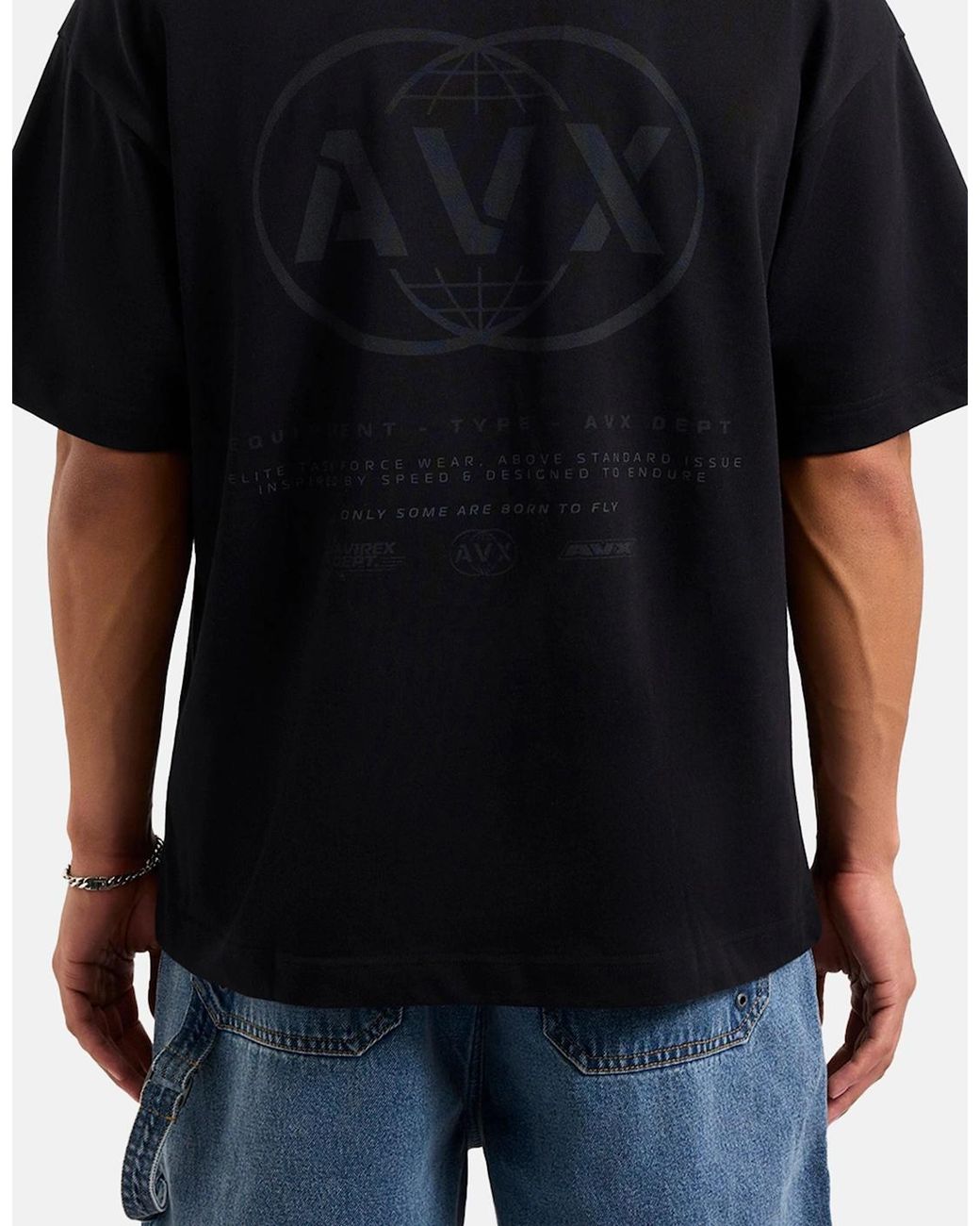 AVX Black Endure T-Shirt for men