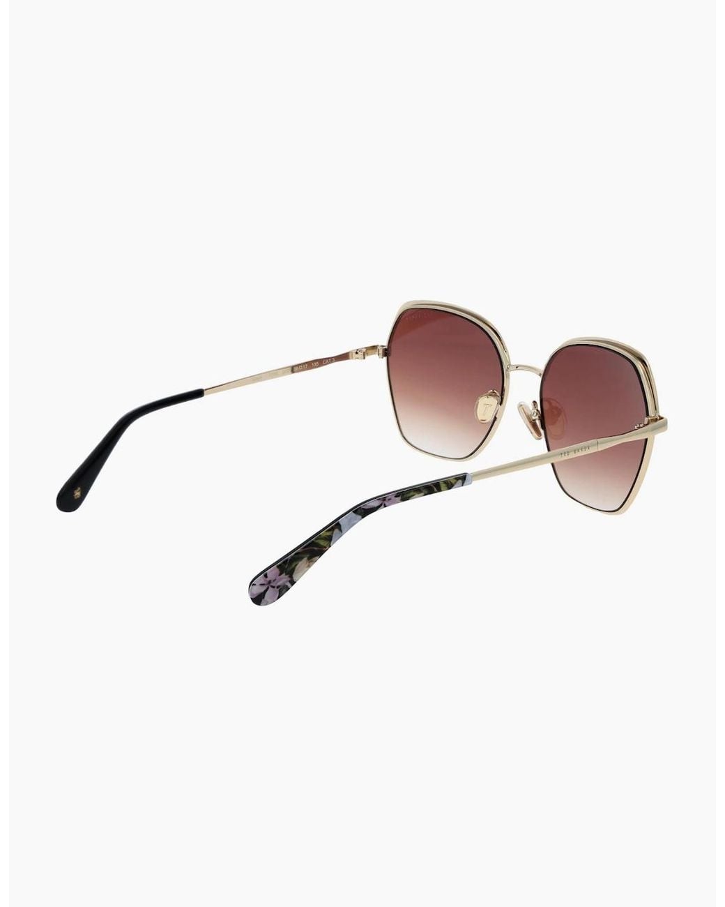 Ted Baker Brown Sunglasses Tb1786 002 56