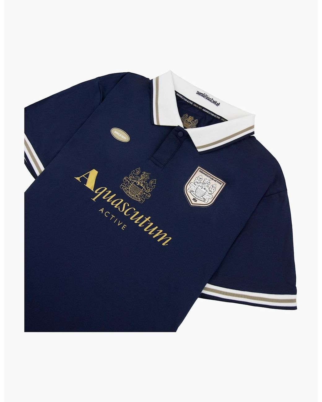 Aquascutum Blue Since 1851 Football Shirt 11 for men
