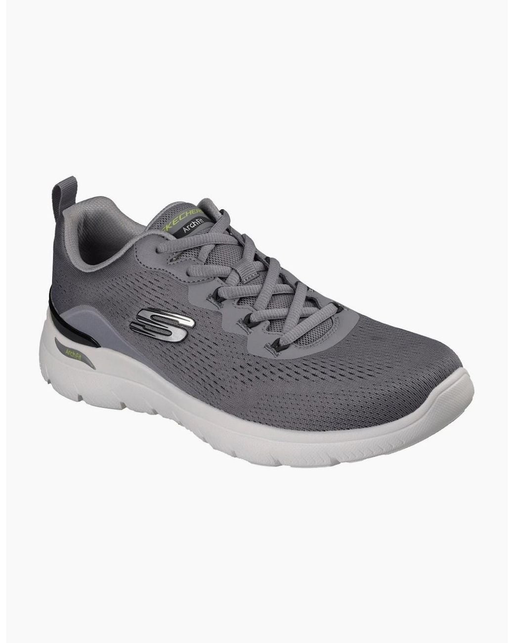 Skechers Gray Arch Fit Summits Kravel Trainers for men