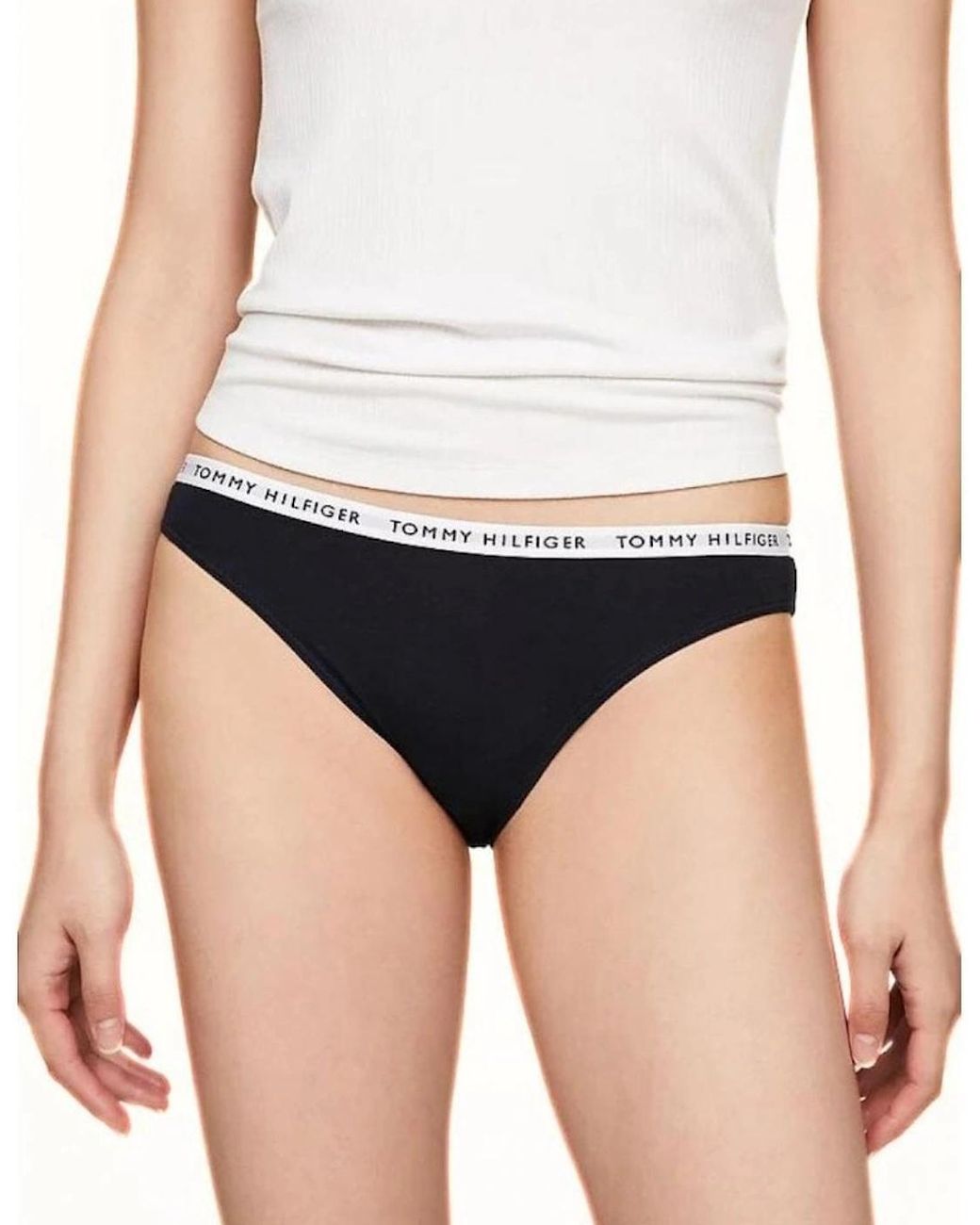 Tommy Hilfiger Blue 3-Pack Logo Waistband Bikini Briefs